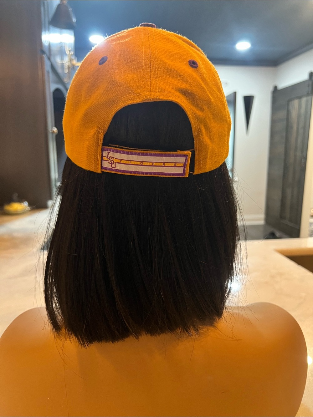 LSU Tigers Gold Baseball Cap - Picture 5 of 6
